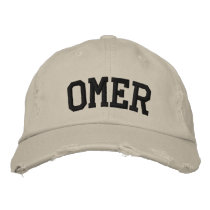 Omer Embroidered Hat embroidered hats by cityshirts Omer Embroidered Hat embroidered hats