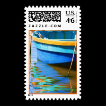 Omer's Boat II postage