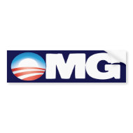 OMG Anti Obama bumpersticker