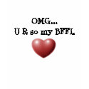OMG BFFL Ladies T t-shirts
