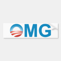 OMG BUMPER STICKER