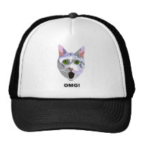 OMG! CAT 'what has he seen?' hats