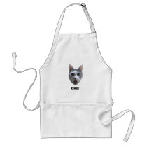 OMG CAT! (what has he seen?) aprons