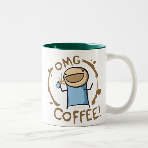 OMG Coffee Coffee Mugs