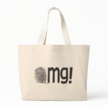 omg fingerprint text bags