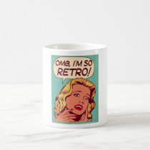 OMG, I'm So Retro Mug! mugs