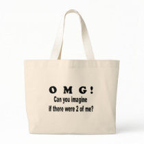 omg imagine 2of me bags