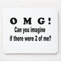 omg imagine 2of me mousepad