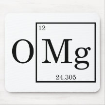 OMG - Magnesium - Mg - periodic table Mousepad