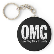 OMG: One Magnificent Goalie keychains