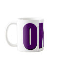 OMG! purple mug