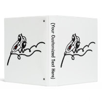 OMG RUN Scared Rage Face Comic Meme Vinyl Binder