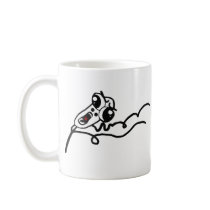 OMG RUN Scared Rage Face Comic Meme Coffee Mugs