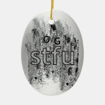 OMG! stfu Christmas Tree Ornaments