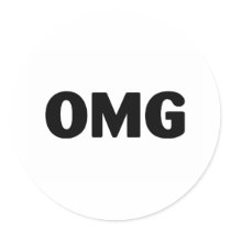 OMG stickers by TeeZazzle OMG stickers