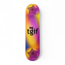 OMG! tgif Skate Board Deck