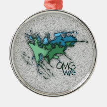 OMG! w/e Christmas Tree Ornament