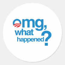 Omg what happened sticker