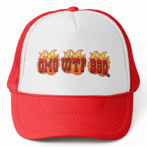 OMG WTF BBQ MESH HATS