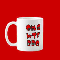 OMG WTF BBQ mugs