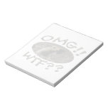 OMG WTF Gopher Memo Notepads