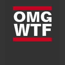 OMG WTF Women's t-shirts