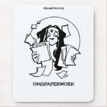 OMGPAPERWORK Mousepad mousepads