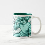 Omi, monochrome logo mug