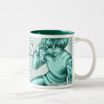 Omi, monochrome logo mug mugs