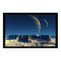 Omin Plateau - Planet Isis posters by Graham_Conrad Omin Plateau - Planet Isis posters