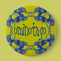 OminOtagO Green & Blue Button by ominotago OminOtagO Green & Blue Button