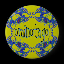 OminOtagO Green & Blue Button