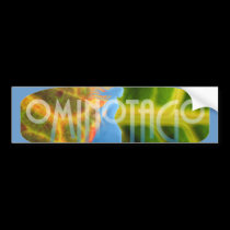 OminOtagO Sticker (color logo) bumper stickers