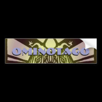 OminOtagO Tribal Bumper Sticker bumper stickers