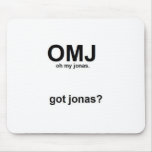 OMJ Got Jonas? Mouse Mats