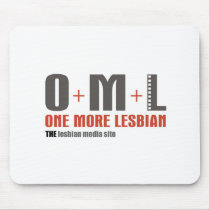 OML - Mouse Pad mousepads by onemorelesbian OML - Mouse Pad mousepads