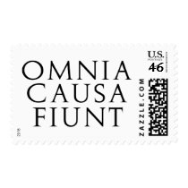 Omnia Causa Fiunt postage
