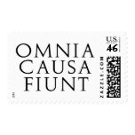 Omnia Causa Fiunt postage