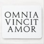 Omnia Vincit Amor Mouse Mat