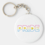 Omnisexual/Pansexual Pride Key Chains