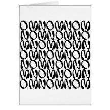 OMNOMNOMNOM 1 White Card
