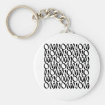 OMNOMNOMNOM 1 White keychains