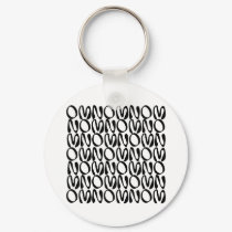 OMNOMNOMNOM 1 White keychains by djskagnetti OMNOMNOMNOM 1 White keychains
