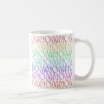 OMNOMNOMNOM 5 Rainbow 3 mugs