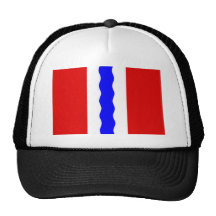 Omsk, Russia flag Trucker Hat