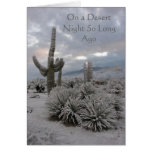 On a Desert Night So Long Ago Cards