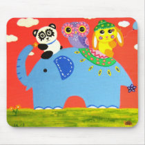 On A Giant's Back Mouse Mat