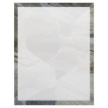On a glacier customized letterhead