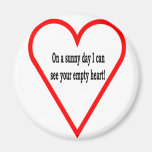 On A Sunny Day Fridge Magnet