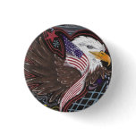 On American Wings Button